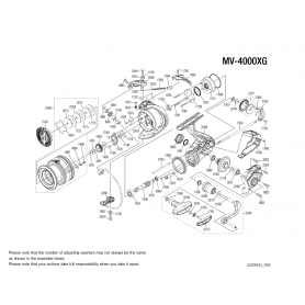 Pièces détachées Miravel 4000 XG