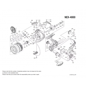 Peças de reposição para Nexave 4000 FI