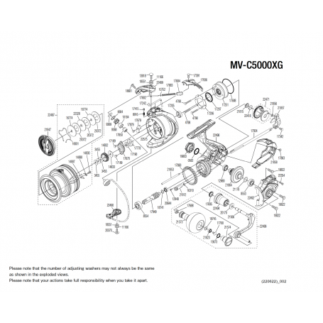 Onderdelen voor Miravel C5000 XG molens