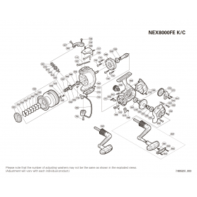 Peças de reposição para Nexave 8000 FE