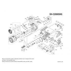 Pezzi di ricambio per Sahara C2000S FJ HG