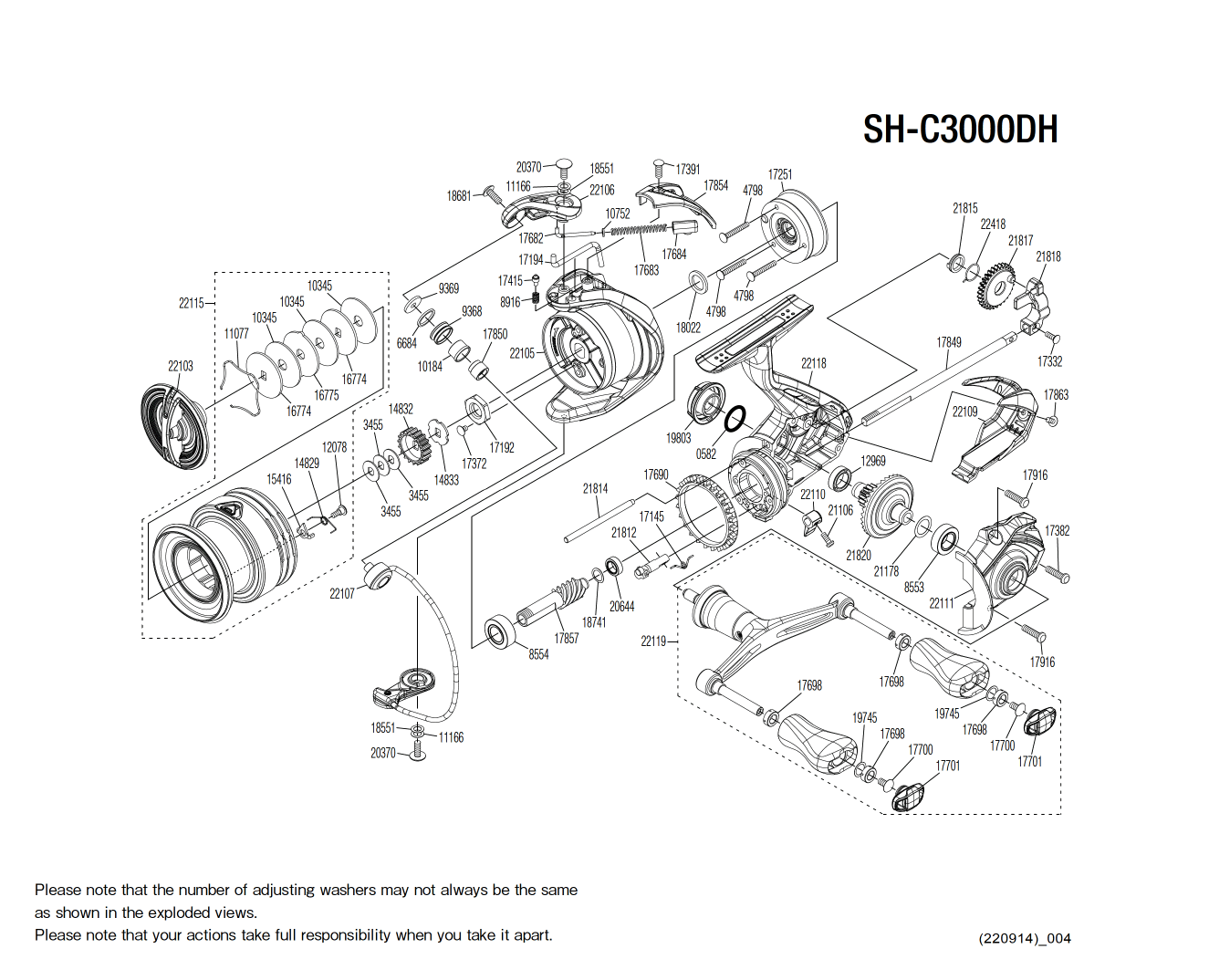 Peças de reposição para Sahara C3000 FJ DH