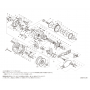 Pièces détachées Ocea Jigger F Custom 2000 NR droitier