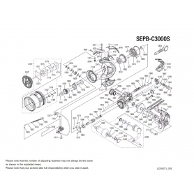 Pièces détachées Sephia C3000S BB