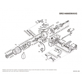 Pièces détachées Saragosa 14000 SW A XG