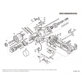 Onderdelen voor Saragosa 18000 SW A HG molens