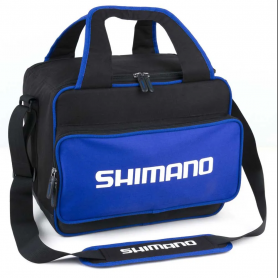 Shimano All-Round Baits Bits Bag 38x32x31 cm – Borsa Porta Esche Blu/Nera, Capacità 38 L