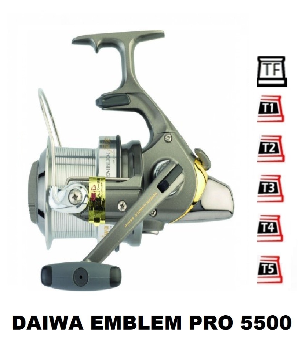 Bobines et accessoires compatibles avec moulinet Daiwa Emblem Pro 5500