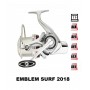 Bobinas y accesorios compatibles con carrete Daiwa Emblem Surf 2018