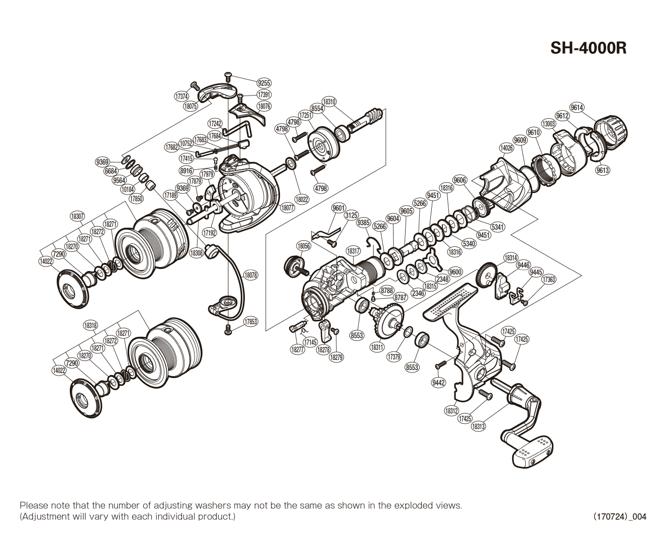 Ersatzteile für Sahara 4000 RD Rollen