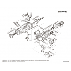 Onderdelen voor Sienna 4000 RE molens
