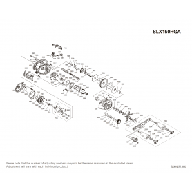 Ersatzteile für SLX 150 A HG rechtshändig Rollen