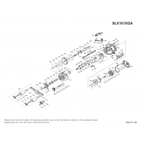 Ersatzteile für SLX 151 A XG Linkshänder Rollen