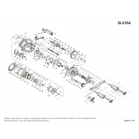 Ersatzteile für SLX 70 A rechtshändig Rollen
