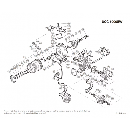 Onderdelen voor Socorro 5000 SW molens