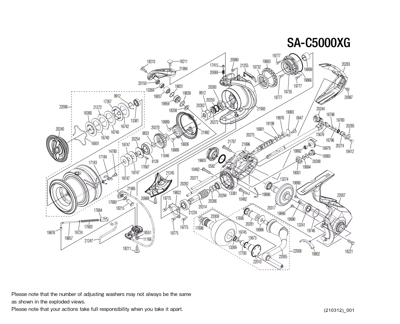 Peças de reposição para Sustain C5000 FJ XG