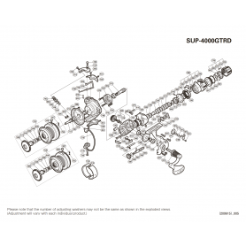 Ersatzteile für Super 4000 GT-RD Rollen