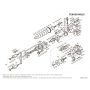 Onderdelen voor Tekota 301 A HG Line Counter (ft) Linkshandig molens