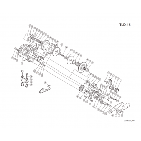 Despiece Carrete TLD 15lb Diestro