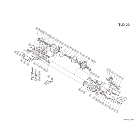 Despiece Carrete TLD 20lb Diestro