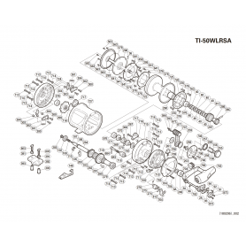 Pièces détachées Tiagra 50lb A WLRS droitier