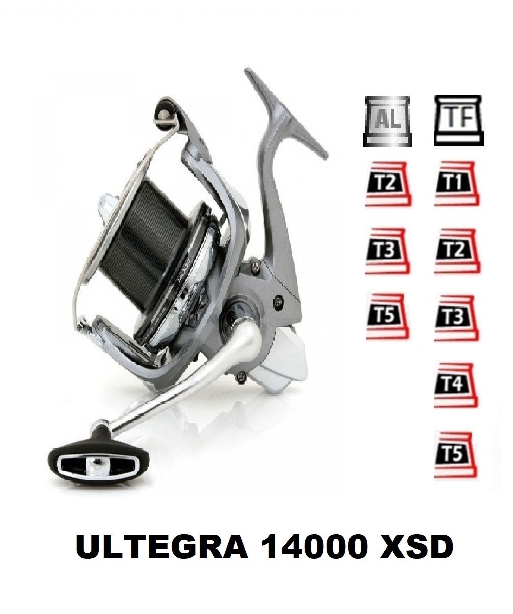 ▷ Spare Spools Compatible with Ultegra 14000 XSD【Mv Spools】