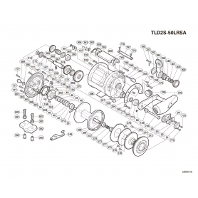 Onderdelen voor TLD II 50lb A 2-Speed LRS molens