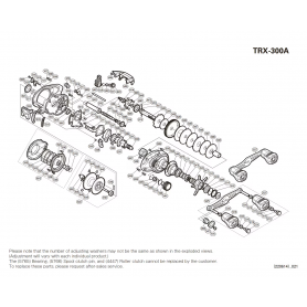 Ersatzteile für Tranx 300 A rechtshändig Rollen