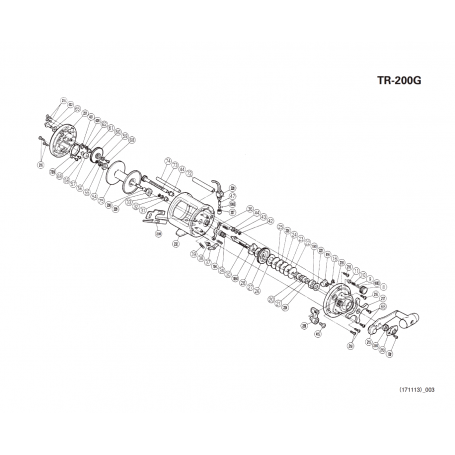 TR 200 G Reel Spare Parts