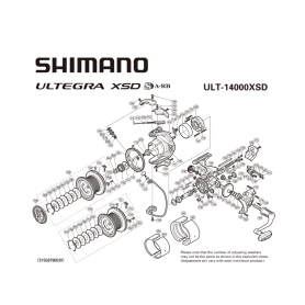 Despiece Carrete Ultegra 14000 XSD