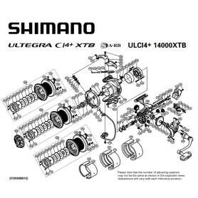 Onderdelen voor Ultegra CI4+ 14000 XTB molens