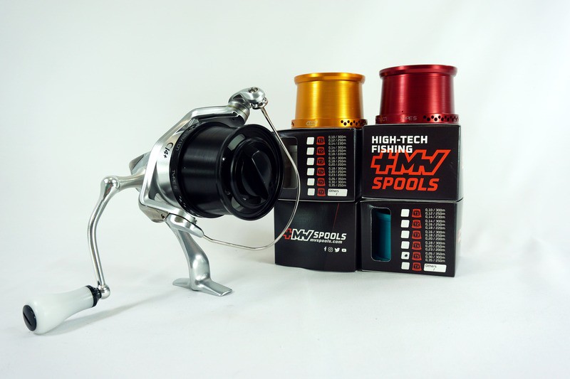 Aluminium Tapered Spool Bull's eye [9100]【Mv Spools】