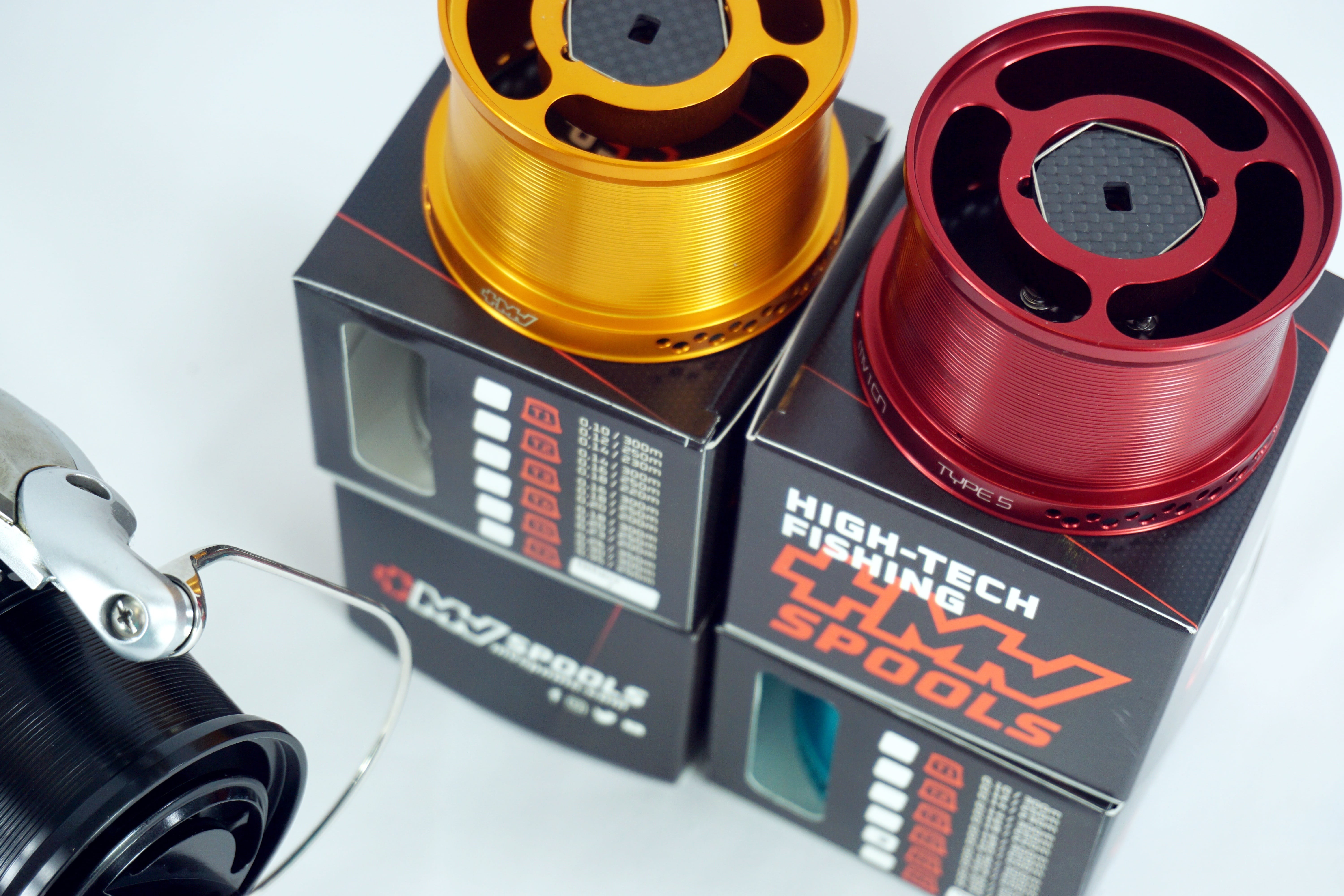 Aluminium-Kegelförmige Ersatzspule für Super Aero Spin Joy 35 SD