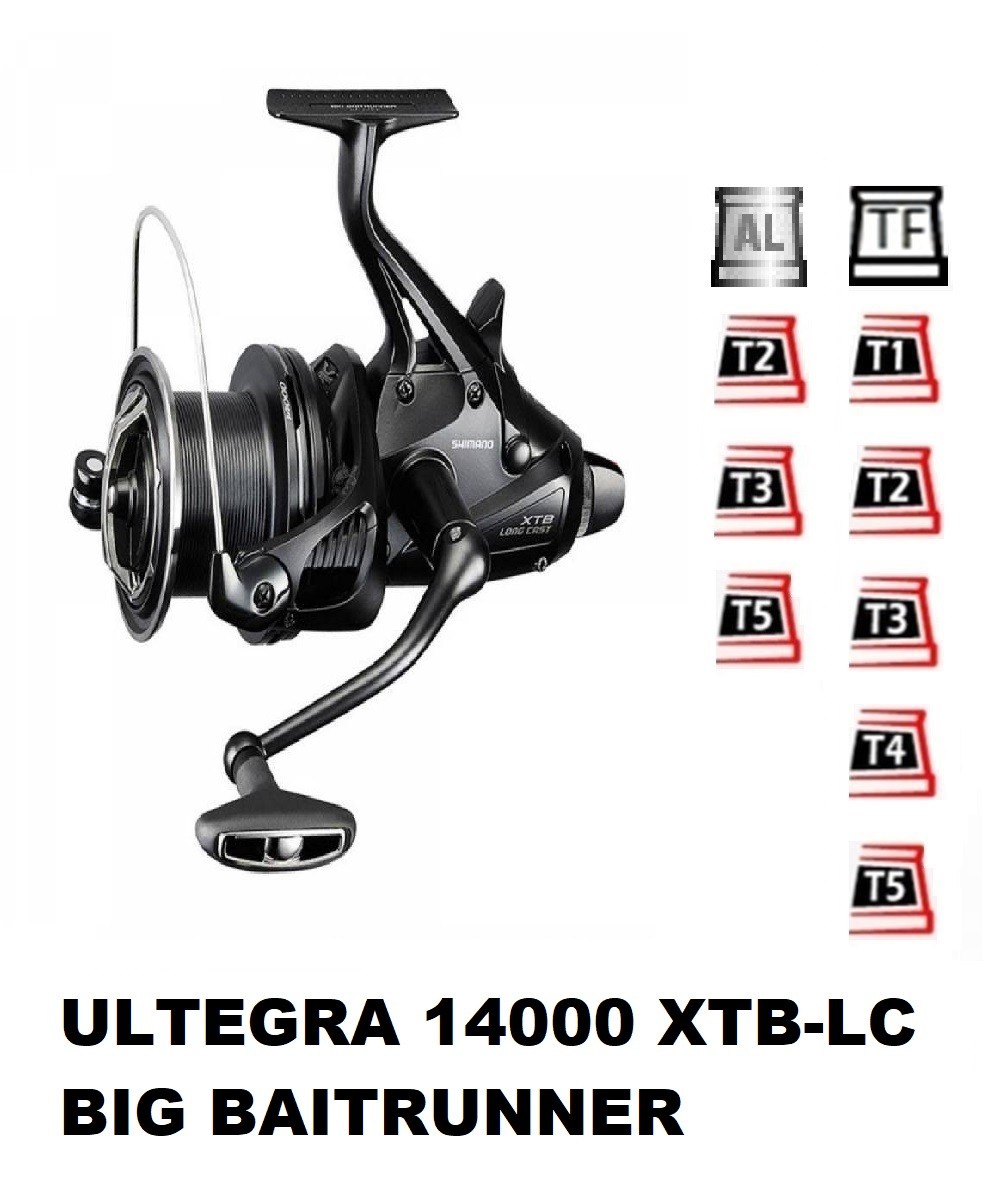 ▷ Spare Spools Compatible with Ultegra 14000 XTB-LC Big Baitrunner【Mv  Spools】