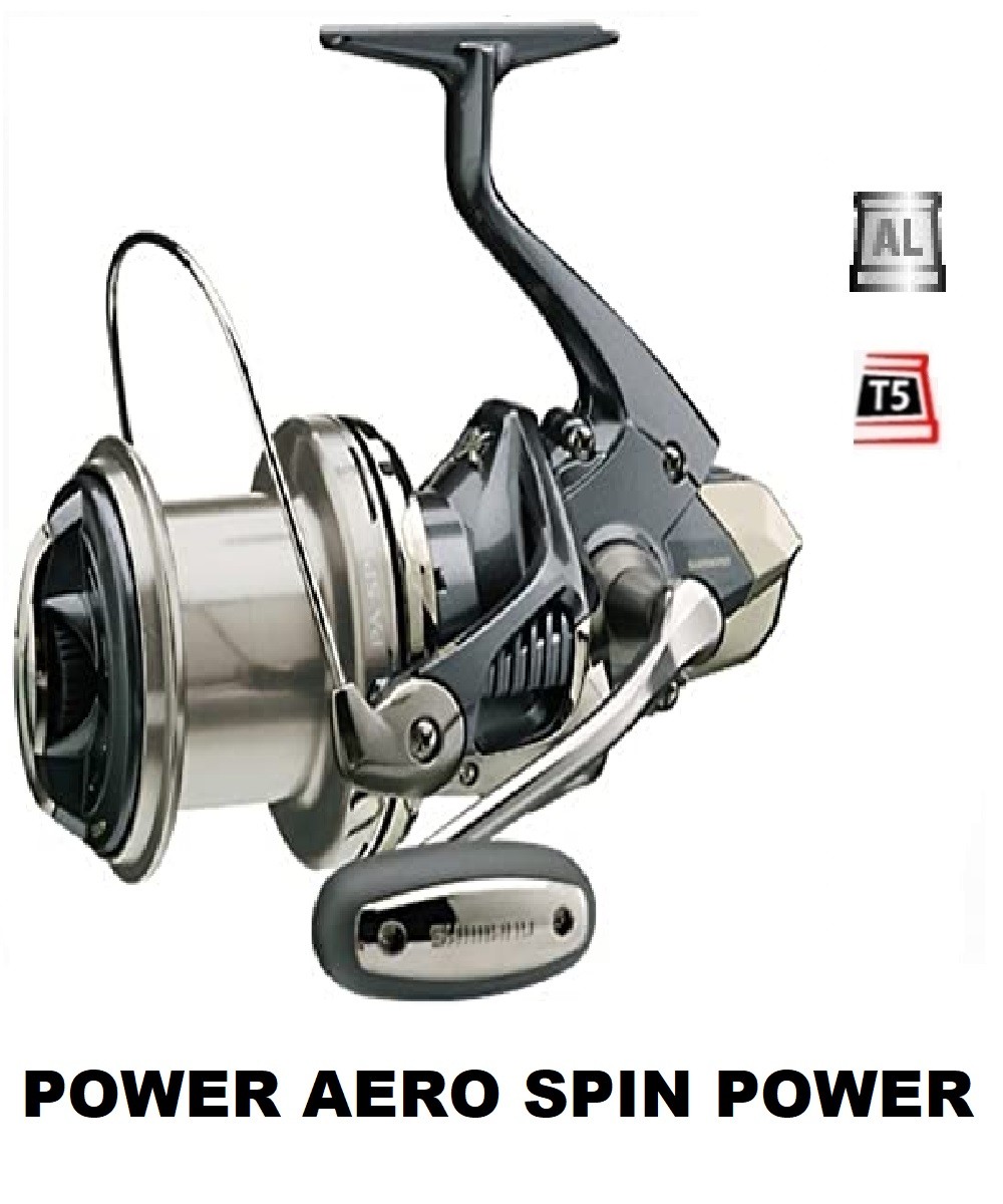 Ile uyumlu olta makinesi yedek kafalan Power Aero Spin Power