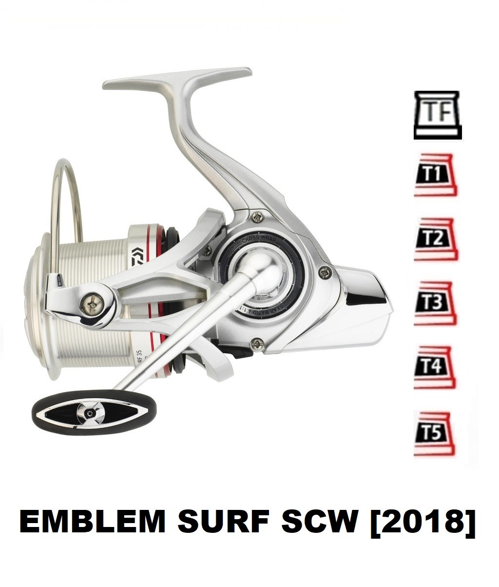 Mit Emblem Surf SCW 2018 kompatible Spulen
