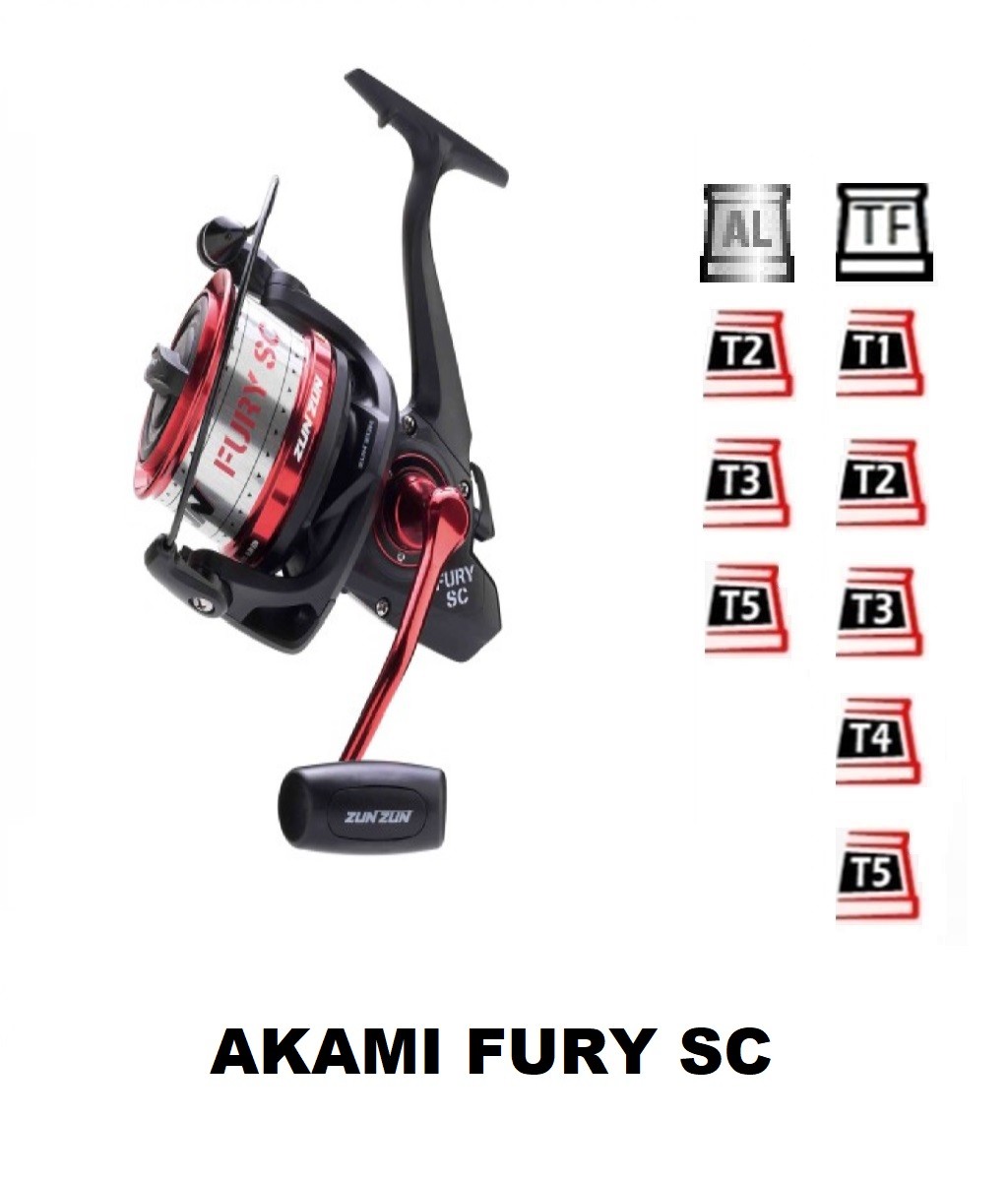 Bobines Akami Fury SC