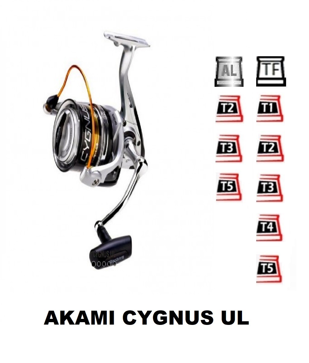 Bobines Akami Cygnus UL