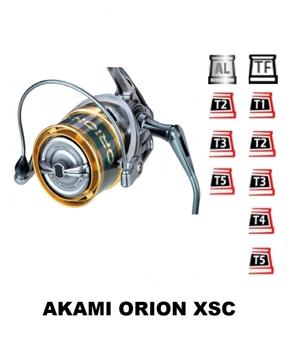 Bobinas Akami Orion XSC