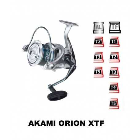 Ile uyumlu olta makinesi yedek kafalan Akami Orion XTF