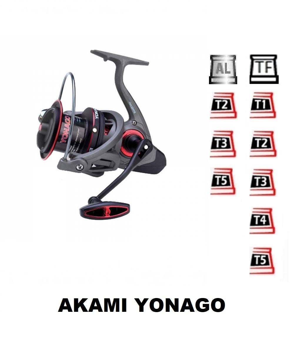 Ile uyumlu olta makinesi yedek kafalan Akami Yonago