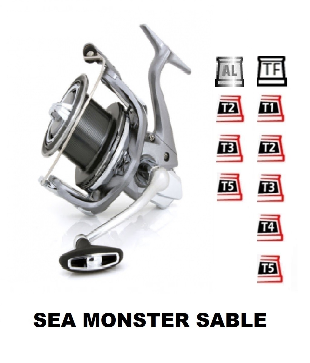Bobinas Sea Monsters Sable 6000