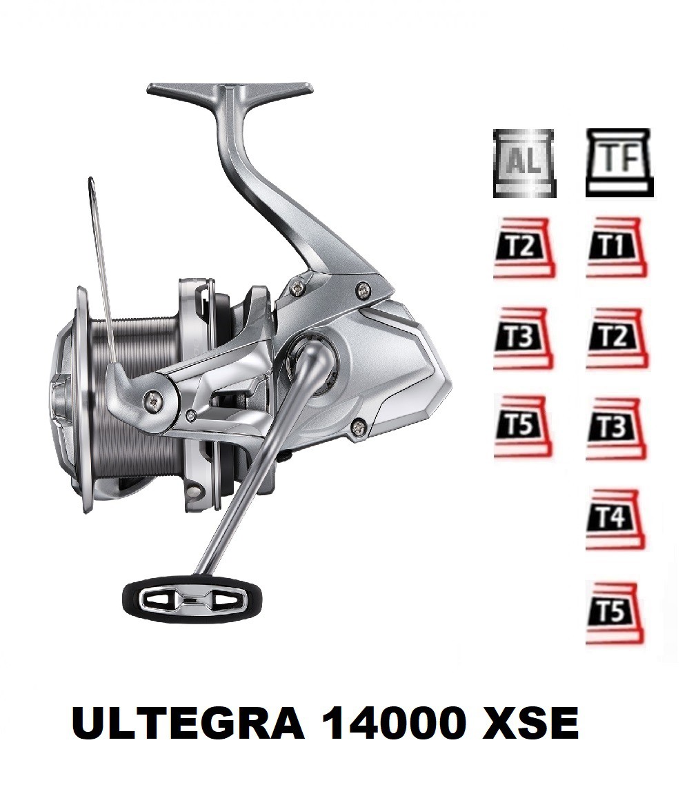▷ Spare Spools Compatible with Ultegra 14000 XSE【Mv Spools】