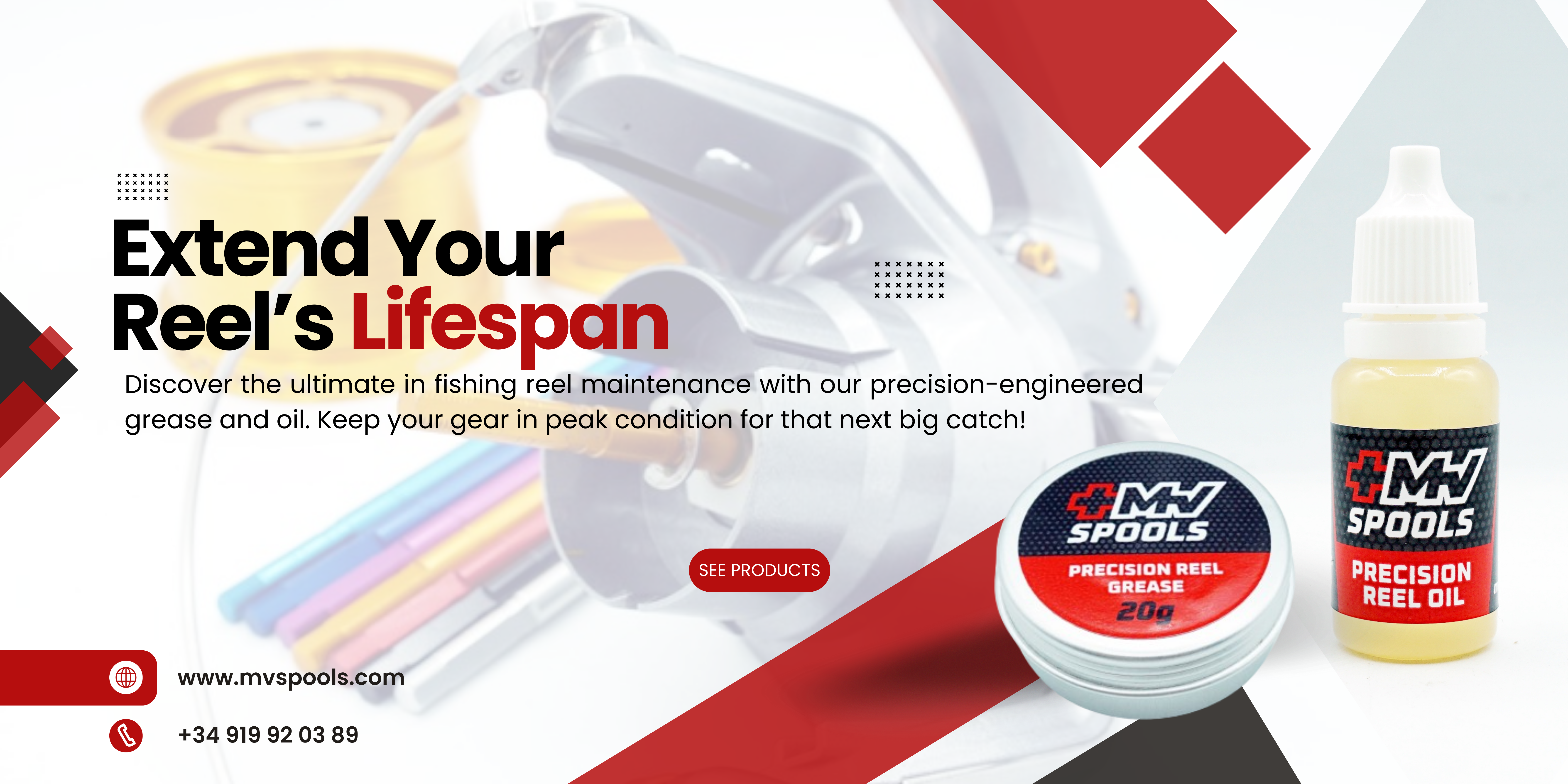 Fishing reel maintenance